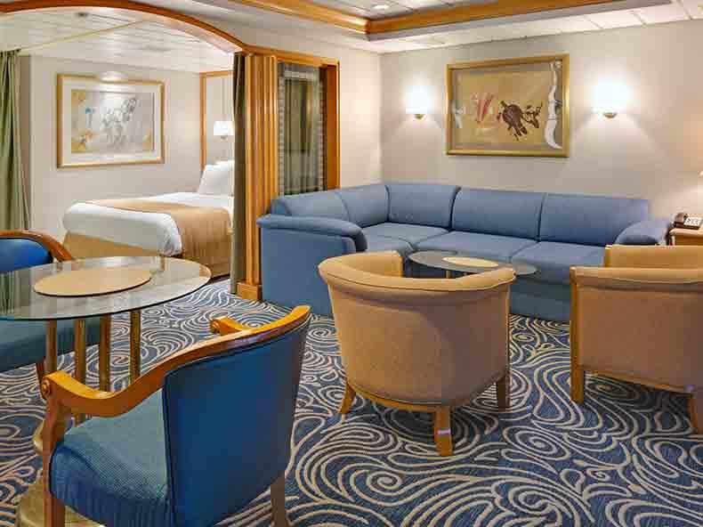 Rhapsody of the Seas I Owner's Suite – 1 Schlafzimmer